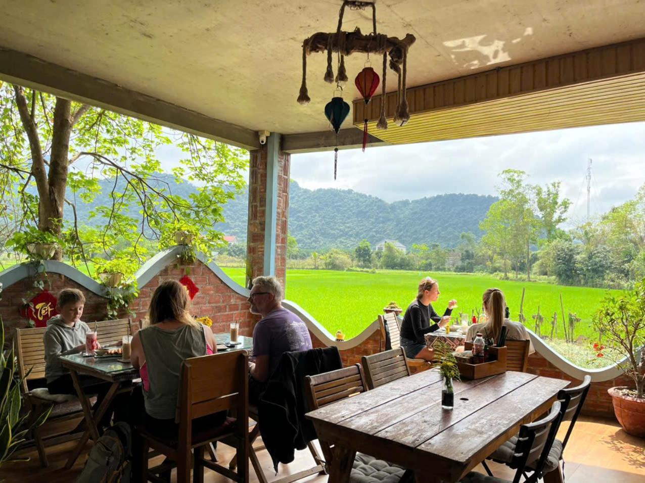 An An Homestay Bungalow Phong Nha Kültér fotó