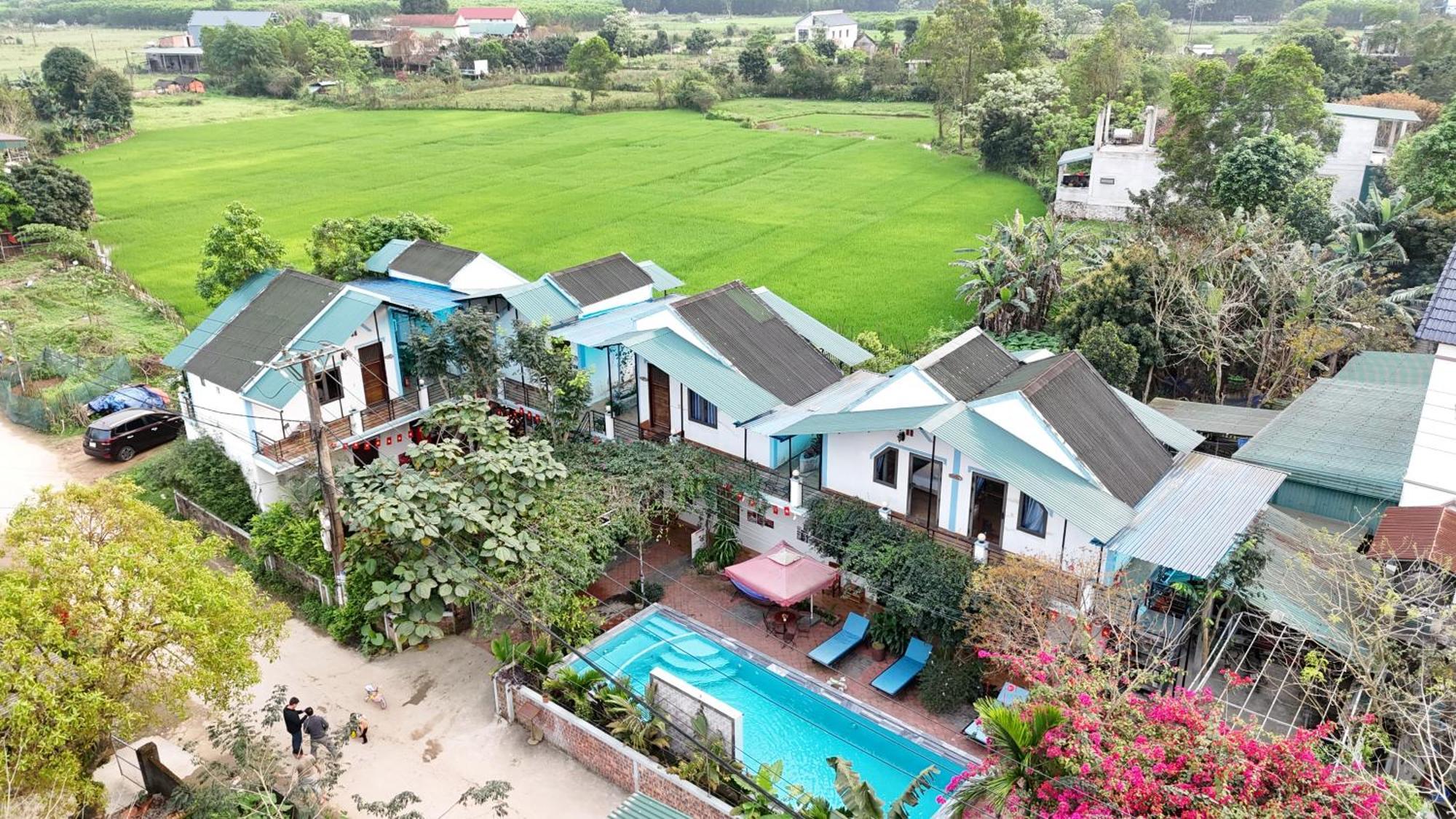 An An Homestay Bungalow Phong Nha Kültér fotó